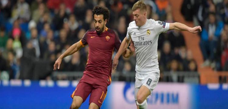 صلاح، توني كروس، محمد صلاح، ريال مدريد ، روما صلاح، توني كروس، محمد صلاح، ريال مدريد ، روما